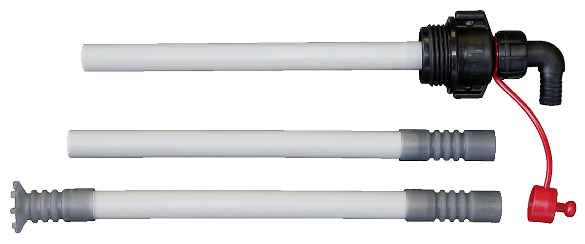 tubo de aspiración de 3 piezas y acople AF2