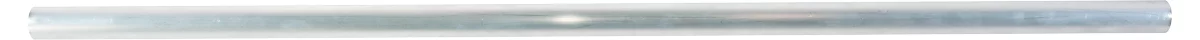 Tubo redondo aluminio para instalación de riel de escalera para estanterías STABILO® Professional, 3000 mm de largo, ø 30 mm, anodizado