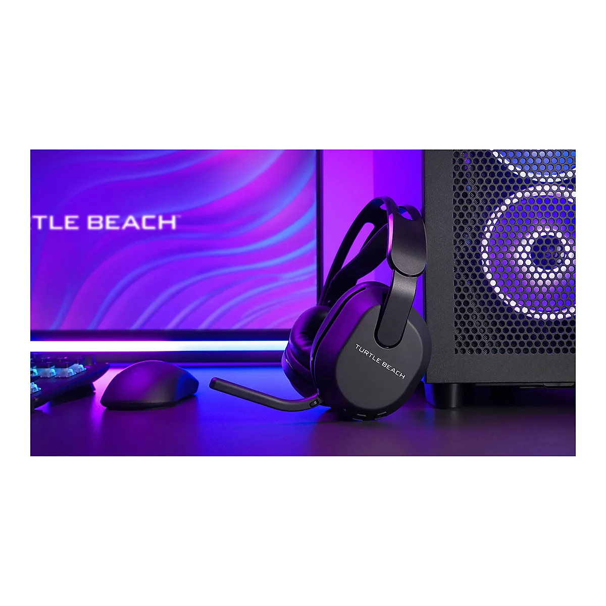 Turtle Beach Stealth 500 - Headset - ohrumschließend - Bluetooth / 2,4 GHz Funkfrequenz - kabellos - Schwarz