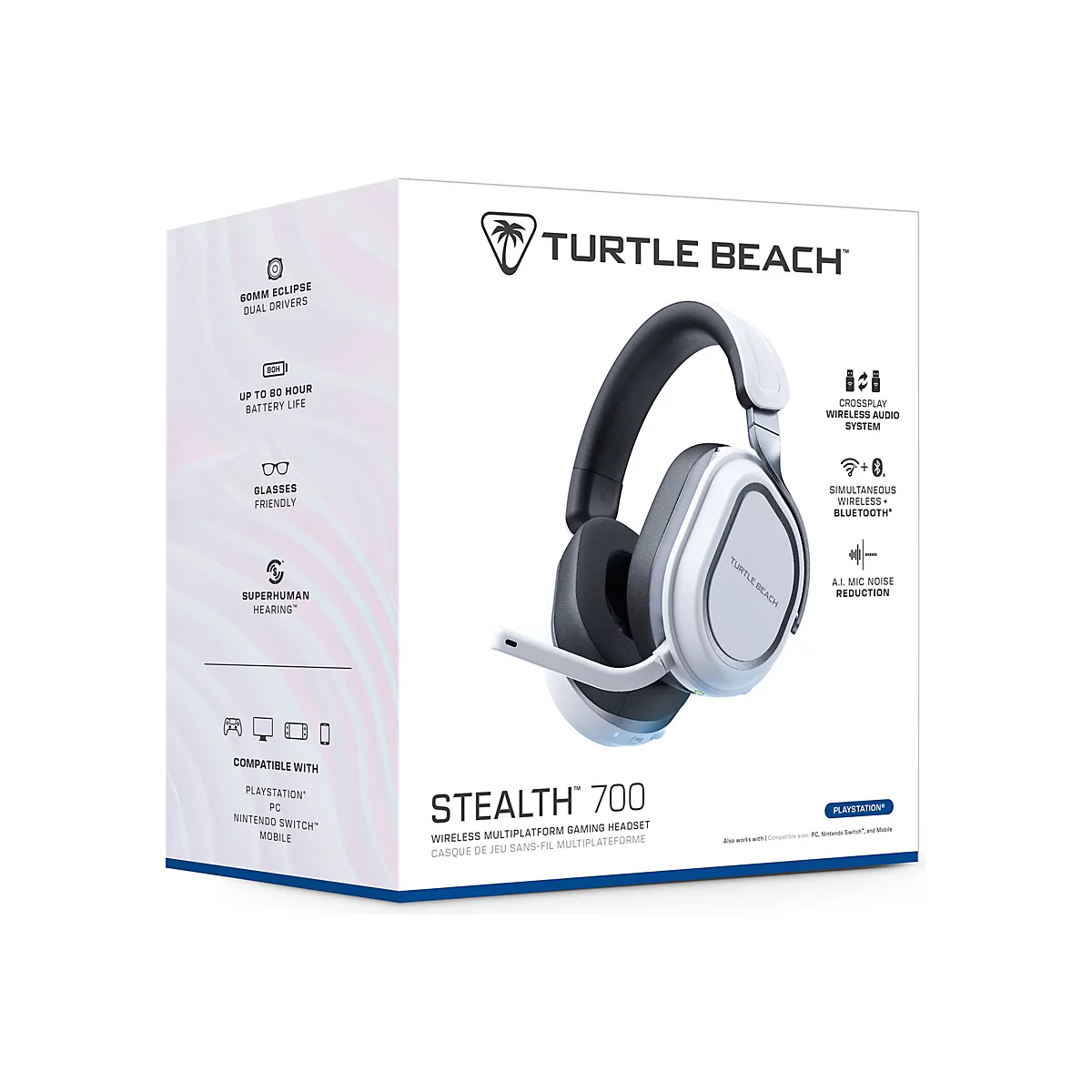 Turtle Beach Stealth 700 - 3. Generation - Headset - ohrumschließend - Bluetooth / 2,4 GHz Funkfrequenz - kabellos