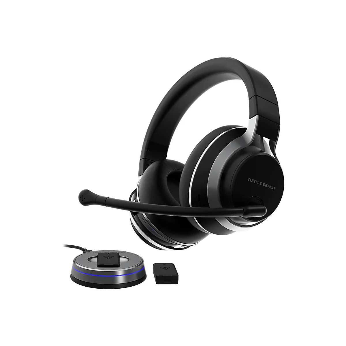 Turtle Beach Stealth Pro - Headset - ohrumschließend - Bluetooth / 2,4 GHz Funkfrequenz - kabellos - aktive Rauschunterdrückung