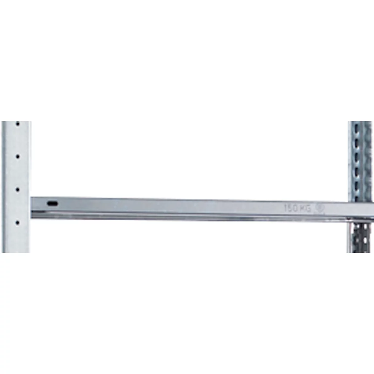 Tussenlegbord, gegalvaniseerd, 700 mm breed