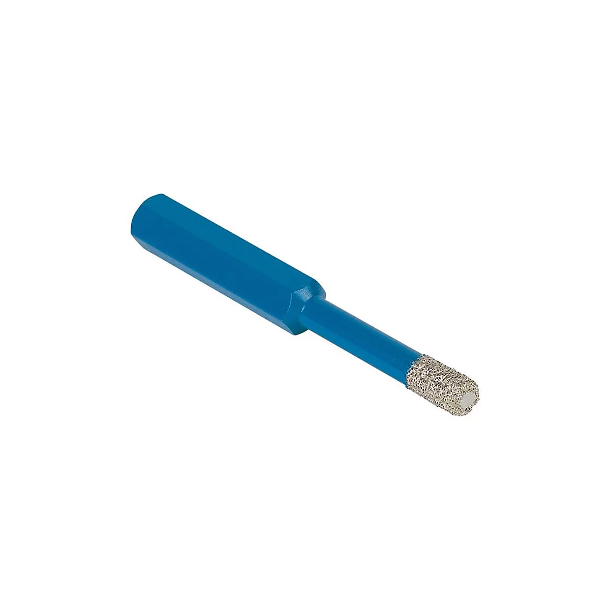 TYROLIT tegelboor DDT, Ø 8 mm, werklengte 80 mm, HEX, paraffinevulling, vacuümgesoldeerde diamantboor