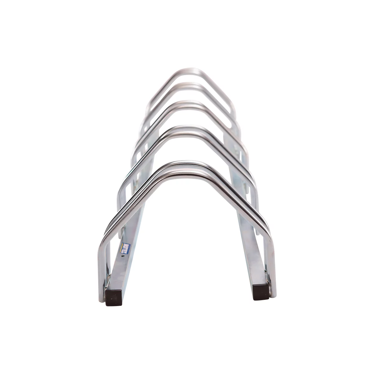 U-beugel fietsenrek - 1-zijdig - verzinkt staal - B 1330 x D 330 x H 260 mm - 5 parkeerplaatsen