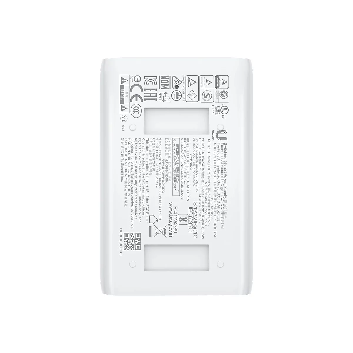 Ubiquiti Networks U-POE-AT - Power Injector - 30 Watt