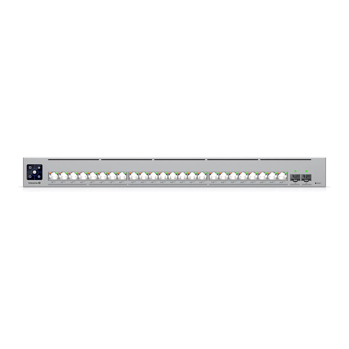 Ubiquiti UniFi Enterprise Campus 24 PoE - Switch - L3 - managed - 8 x 2.5GBase-T + 16 x 10Gb Ethernet + 2 x 25 Gigabit SFP28 - an Rack montierbar