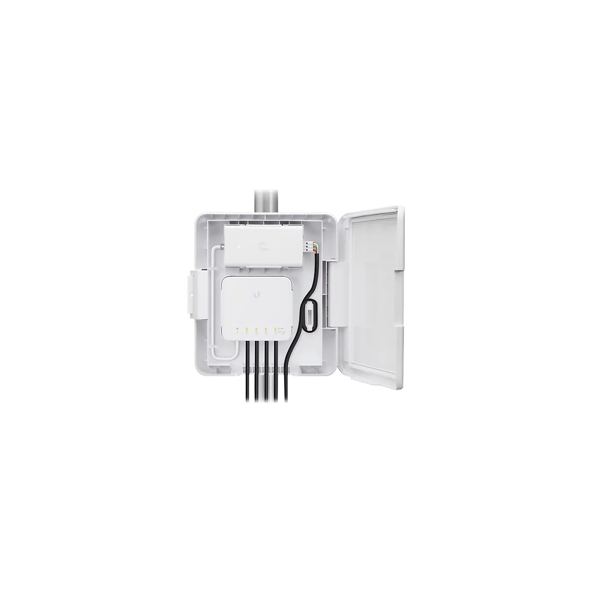 Ubiquiti UniFi Switch Flex Utility - Netzwerkgerätegehäuse - Pfosten montierbar - Außenbereich