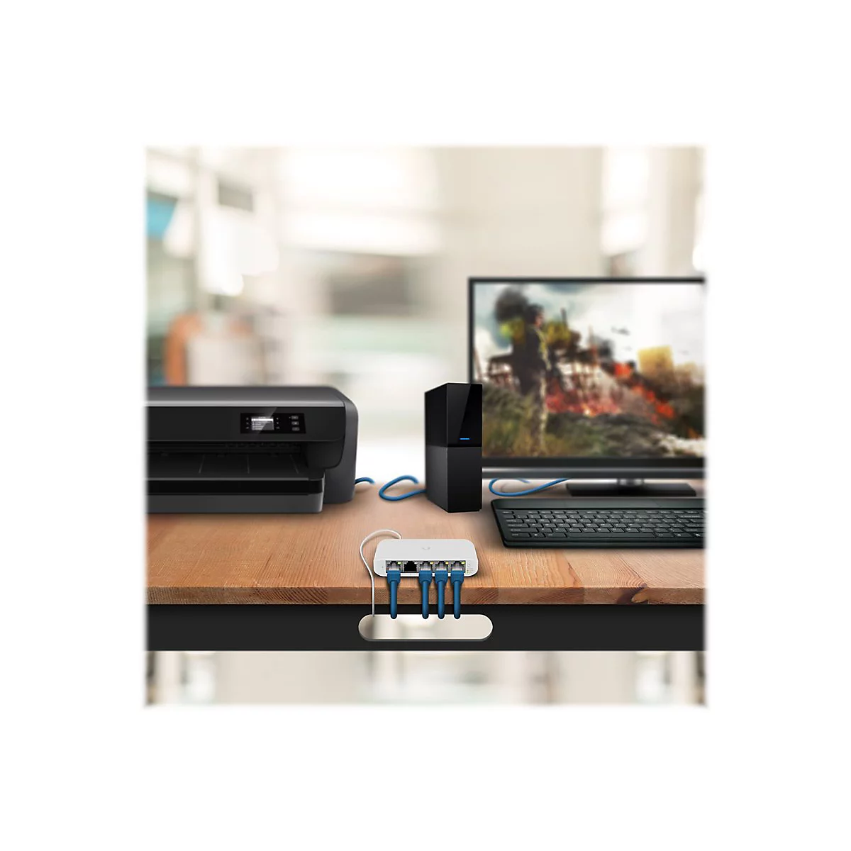 Ubiquiti UniFi Switch USW Flex Mini - Switch - 5 Anschlüsse - Smart