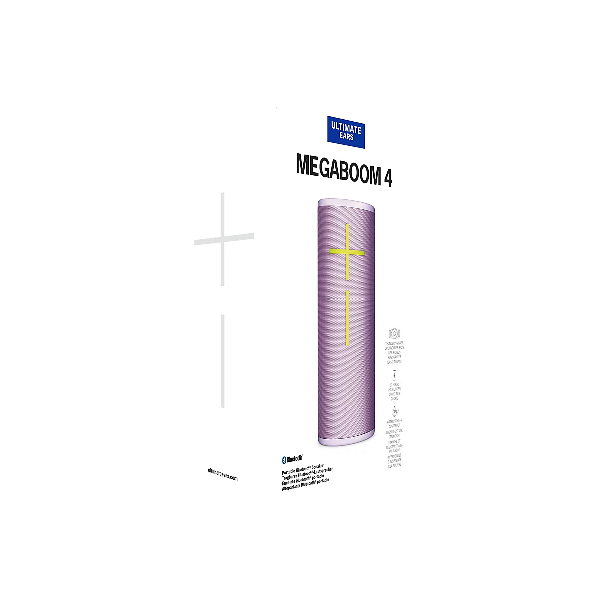 Ultimate Ears MEGABOOM 4 - Lautsprecher - tragbar - kabellos - Bluetooth - App-gesteuert