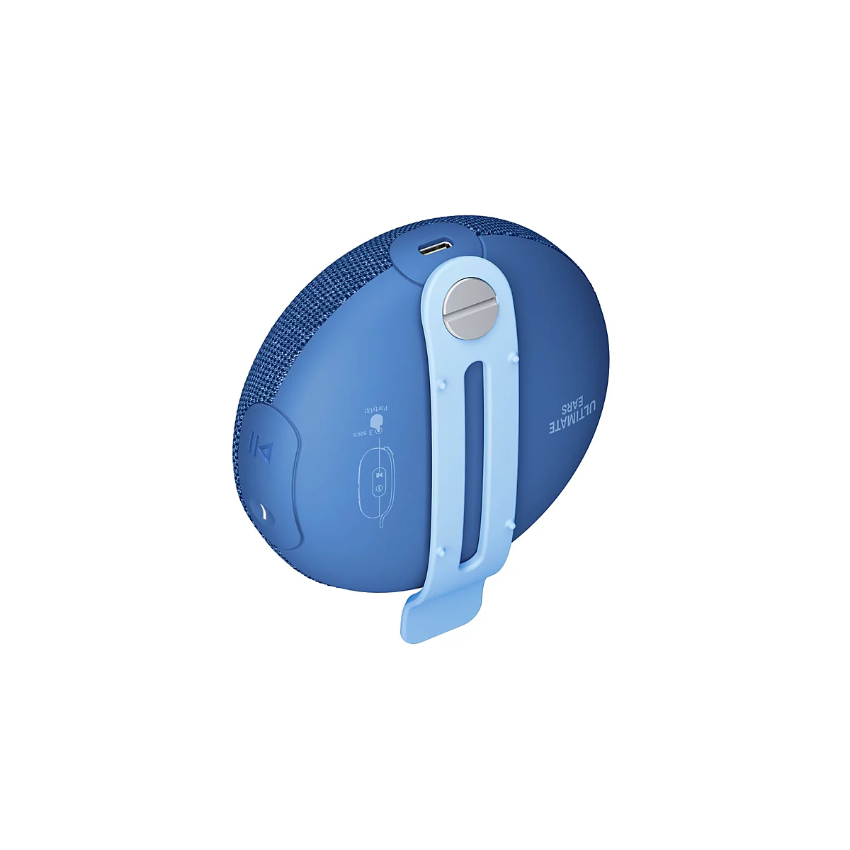 Ultimate Ears MINIROLL - Lautsprecher - tragbar - kabellos - Bluetooth - Majestic blau