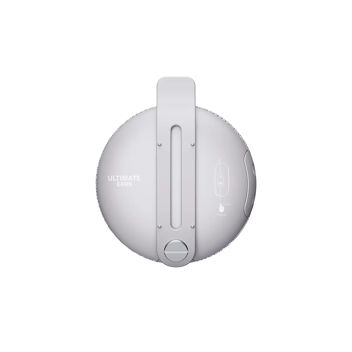 Ultimate Ears MINIROLL - Lautsprecher - tragbar - kabellos - Bluetooth - reviviertes Grau