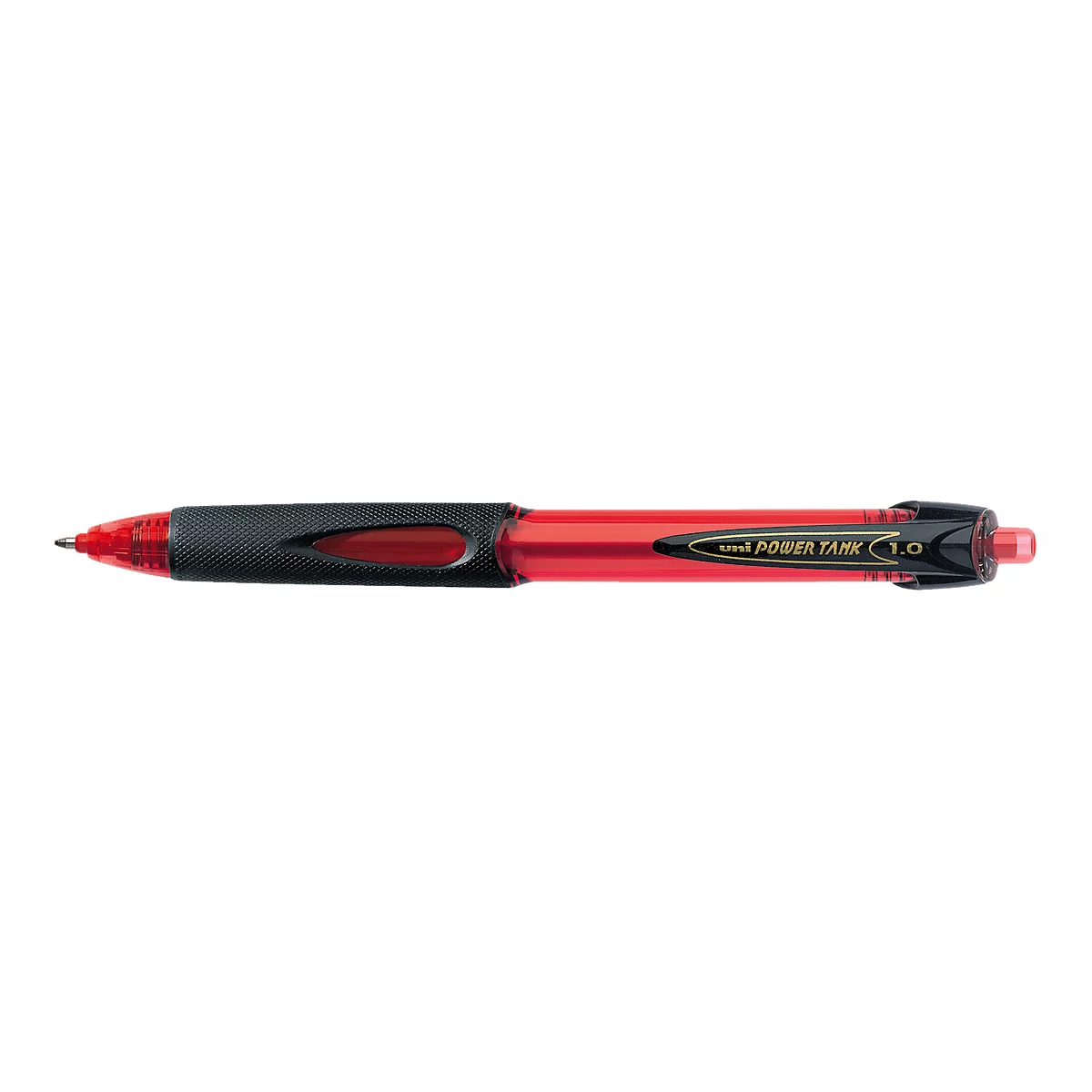 Uni-ball Power Tank biros, rood, 12 pennen