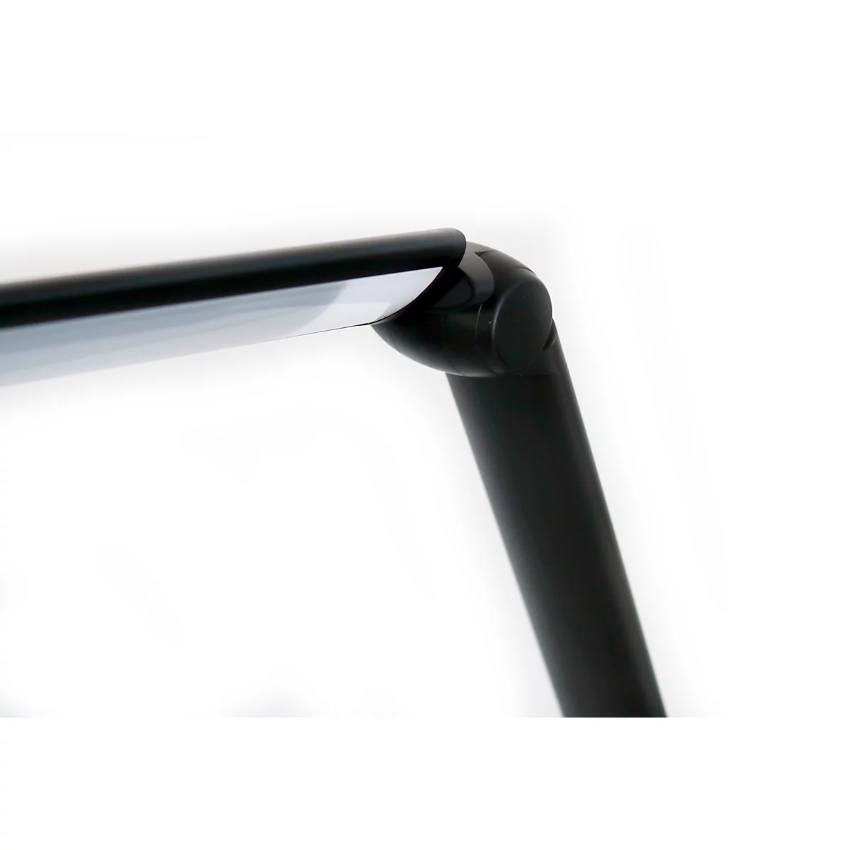 UNILUX TWISTLED Schreibtischleuchte, 2700 - 6000 K, 1558 lm, dimmbar, USB Ladefunktion, faltbar, schwarz