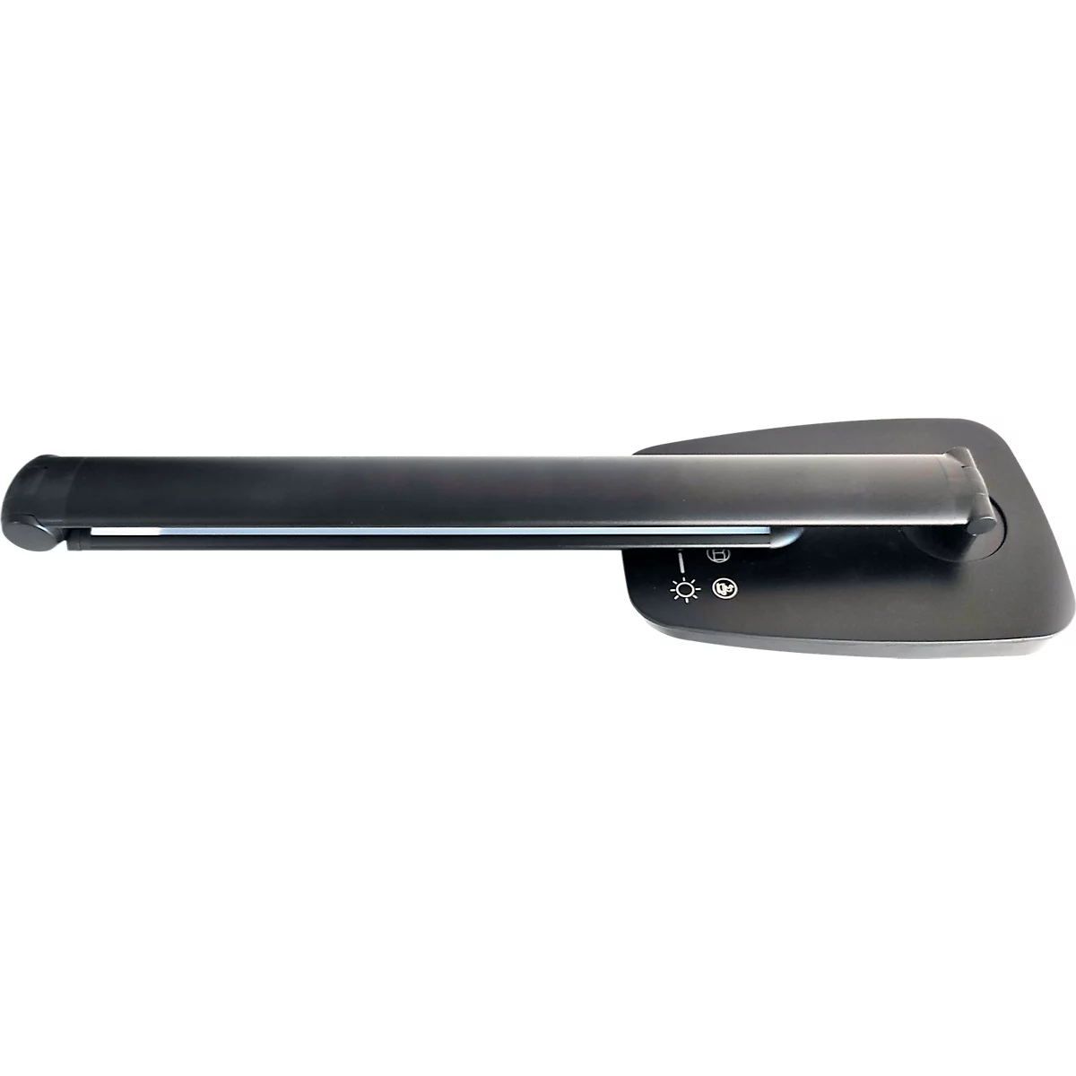 UNILUX TWISTLED Schreibtischleuchte, 2700 - 6000 K, 1558 lm, dimmbar, USB Ladefunktion, faltbar, schwarz