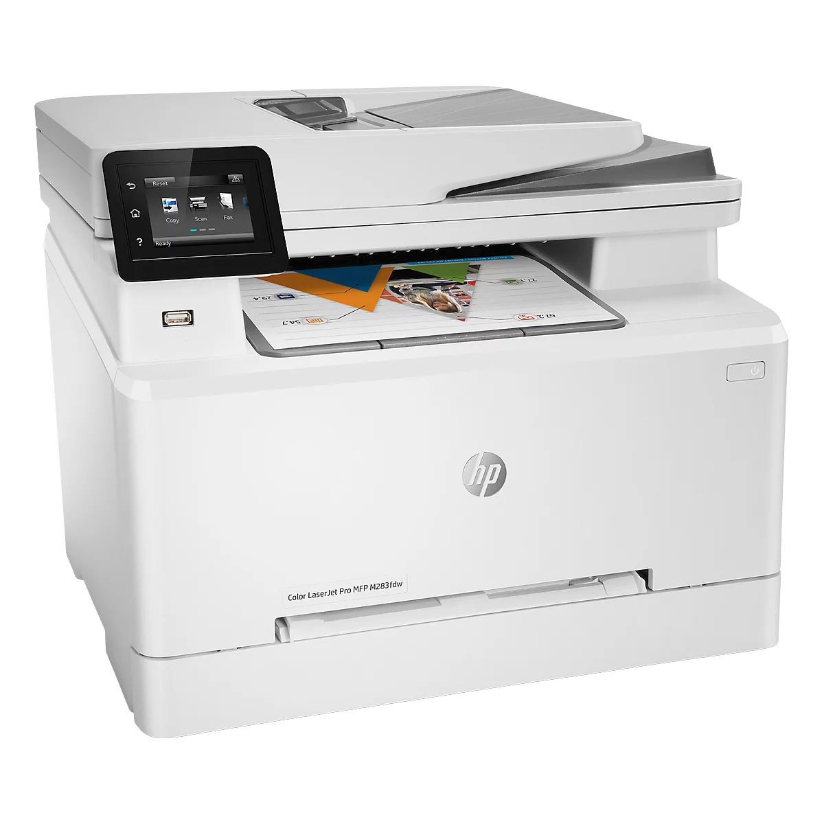 Unité multifonctionnelle laser couleur HP Color LaserJet Pro M283fdw, 4 en 1, USB/LAN/WLAN, A4, Toner