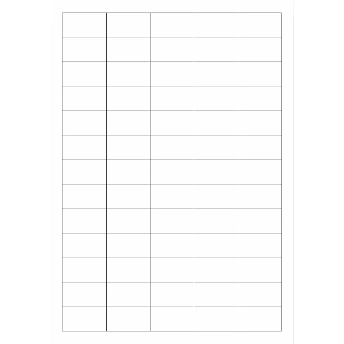 Universal-Etiketten, 38 x 21,2 mm, Permanentkleber, 6500 Stück