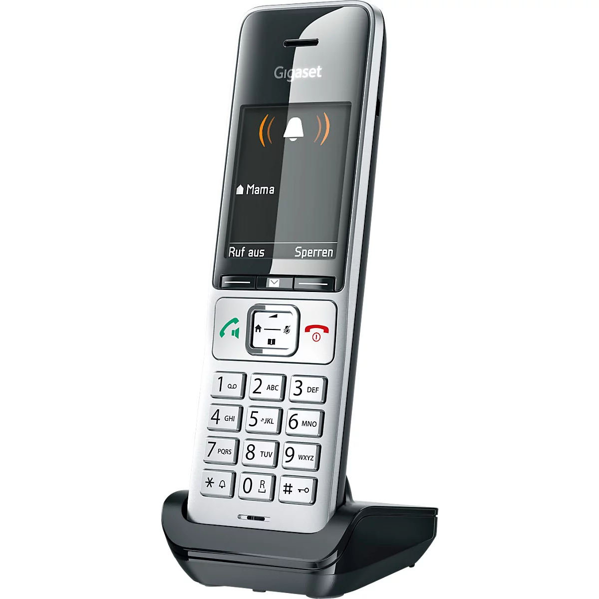 Universal Mobilteil Gigaset Comfort 500HX, erweitert DECT/GAP Telefonbasen & Router, 2,2″ Farbdisplay, bis 17 h, Freisprecheinrichtung, Anrufschutz