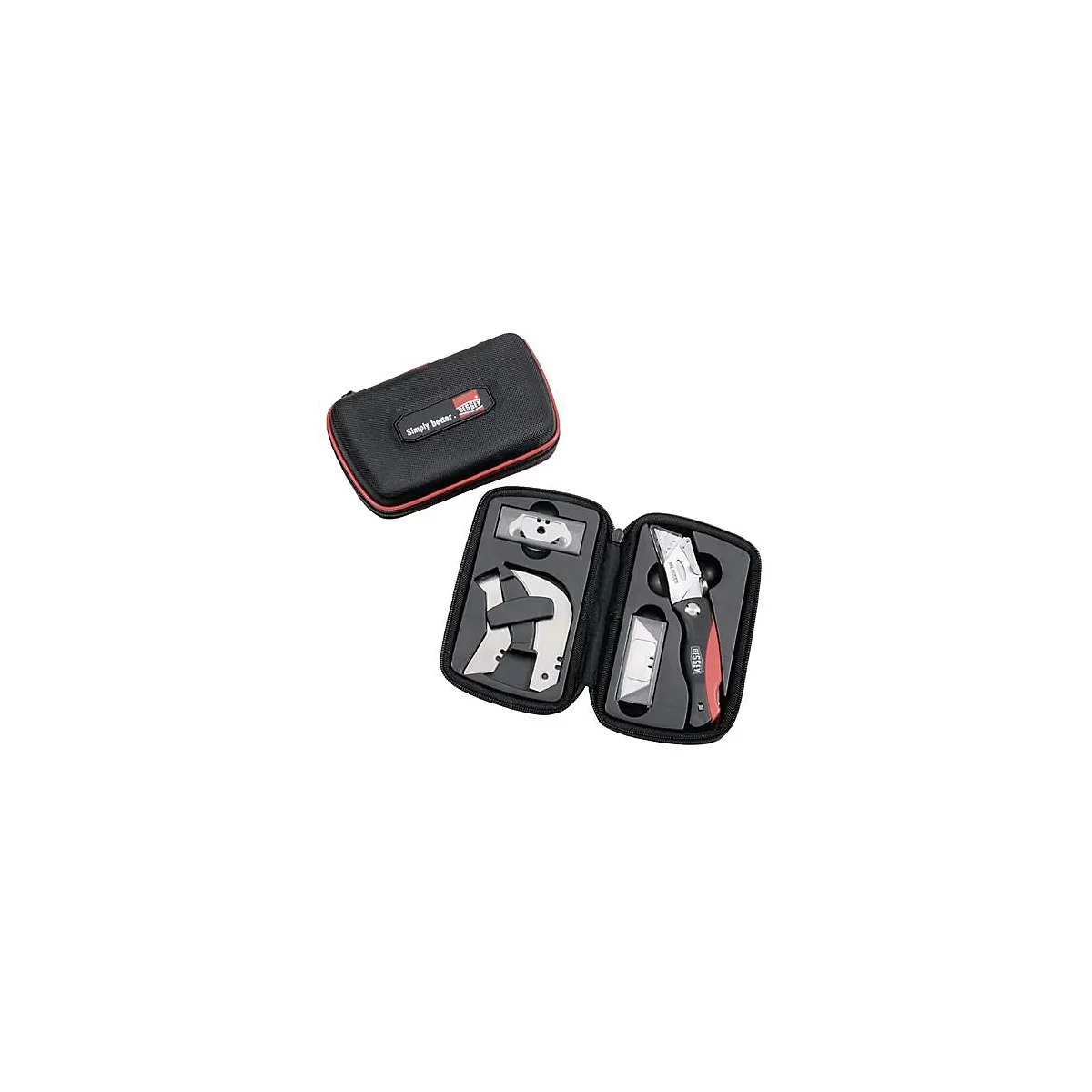 Universalmesserset DBKPH-SET 25-tlg.klappbar m.Nylonetui ERDI