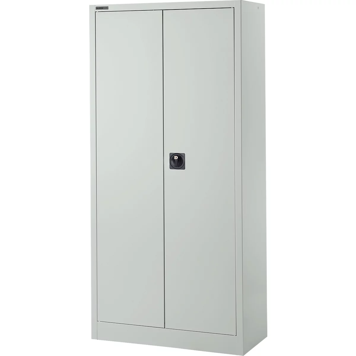Universalschrank 2er-SET, Stahl, abschließbar, 950 x 400 x 1935 mm, 5 OH