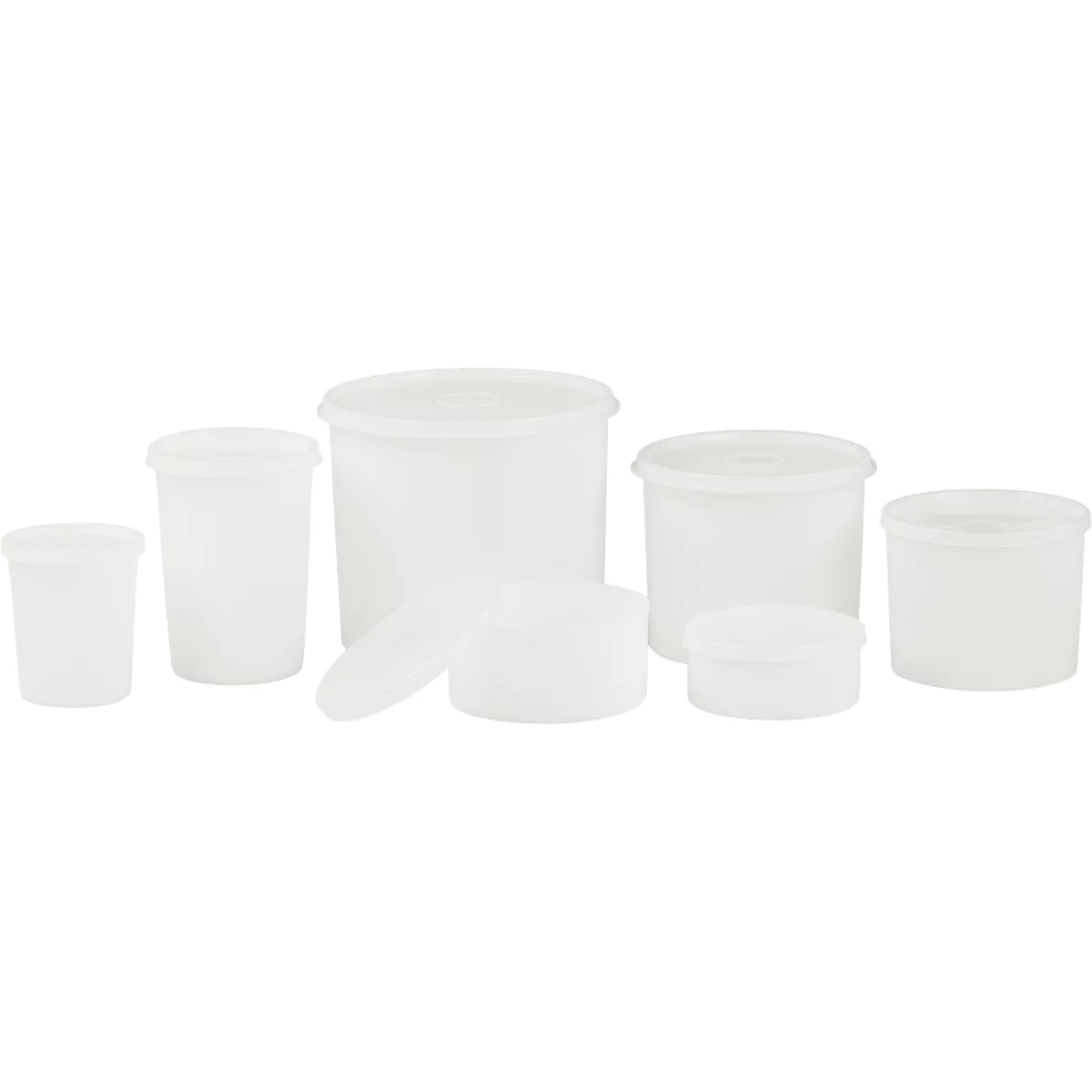 Universele bak 200 ml, ø 92 x H 42 mm