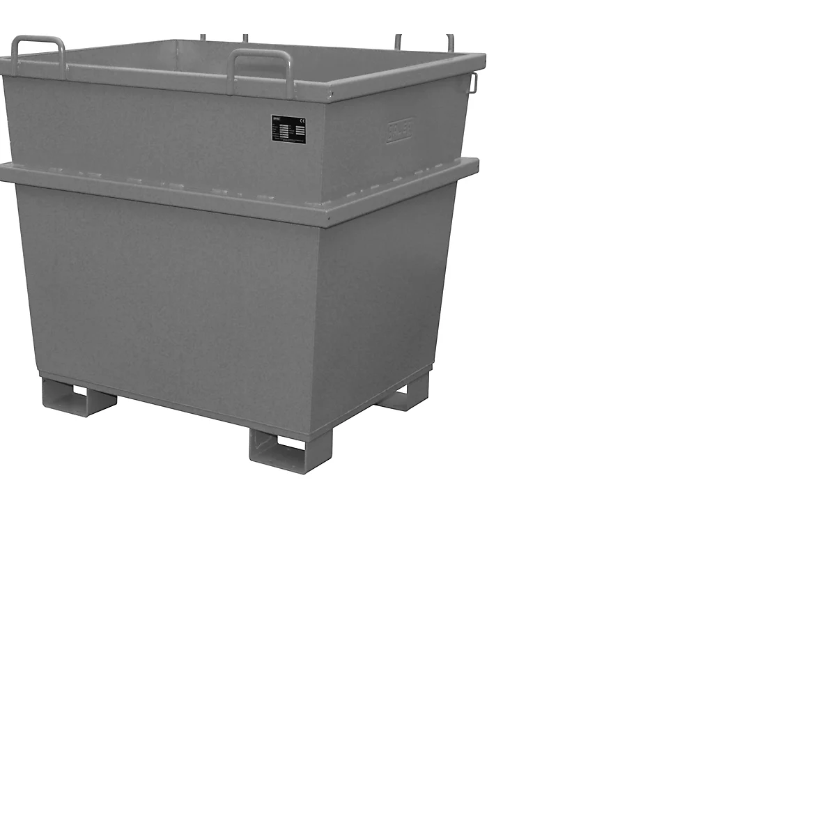 Universele container UC 1000, grijs