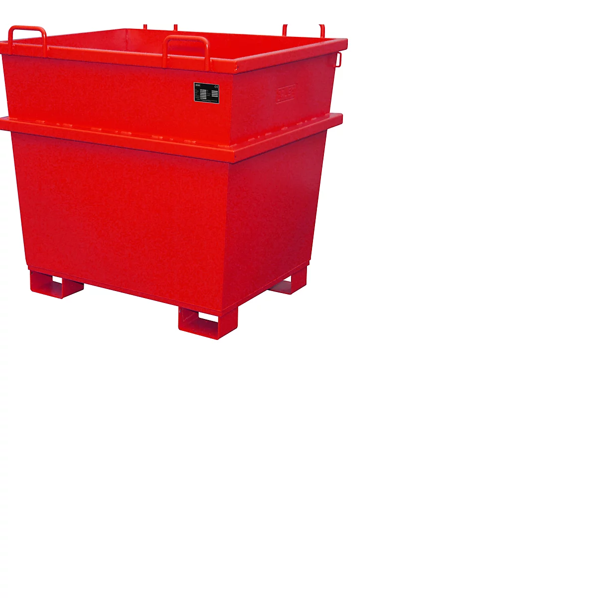 Universele container UC 1000, rood