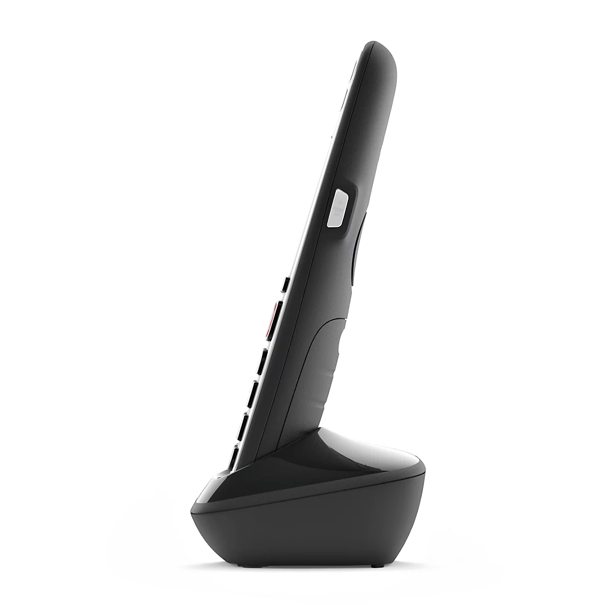 Universele handset Gigaset E720HX, analoog &amp; Bluetooth, breidt DECT/GAP-telefoonbasis &amp; routers uit, Telefoonboek, 2,2' kleurendisplay, reikwijdte tot 50/300 m, gesprekstijd tot 14 uur incl. oplaadstation, zwart