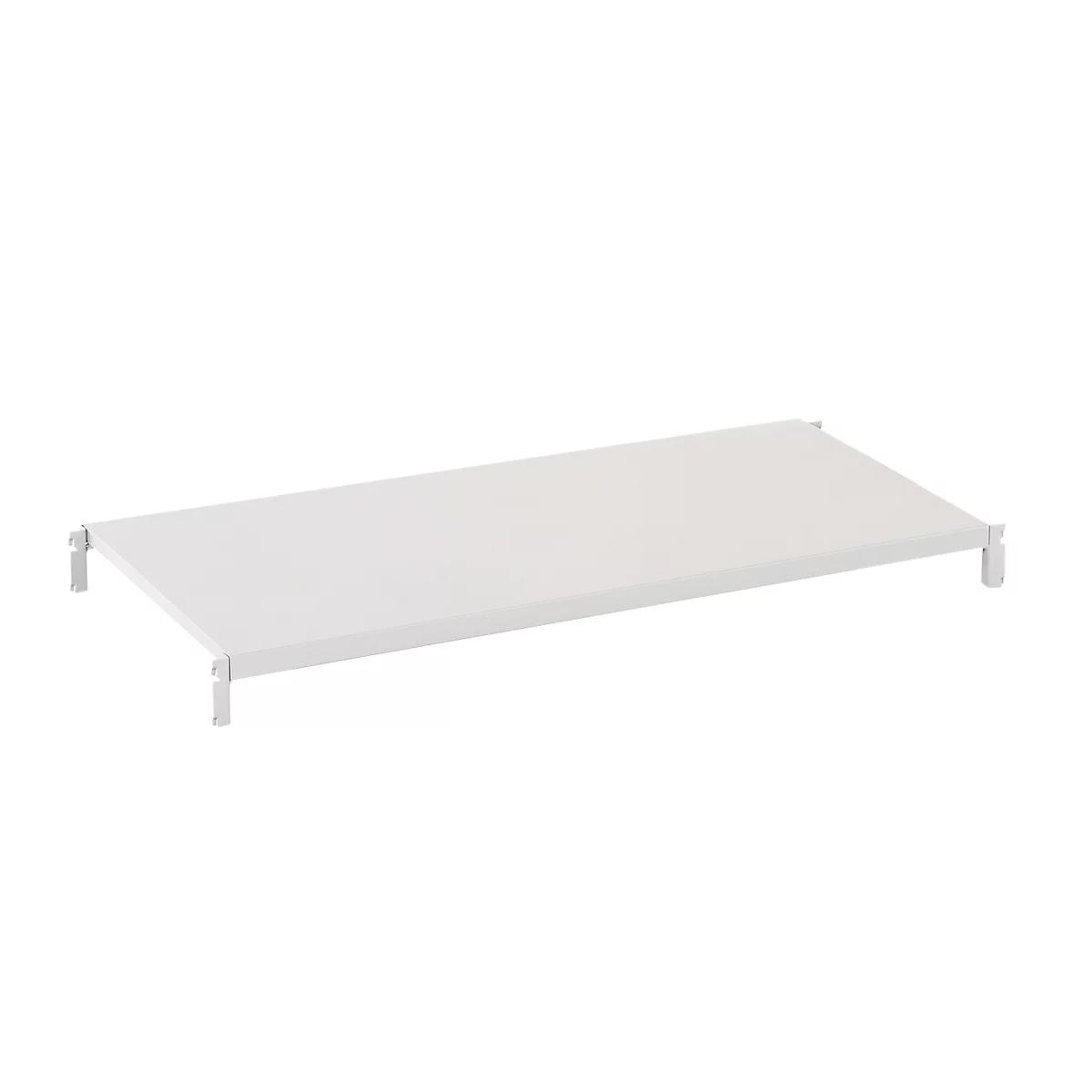 Universele legbordstelling, Plaatstalen legbord, draagvermogen 125 kg, B 1250 x D 400 mm