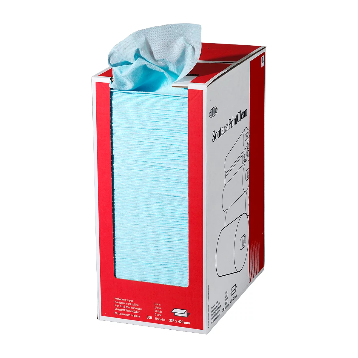 Universelles Reinigungstuch Sontara® Print Clean, fein, Karton