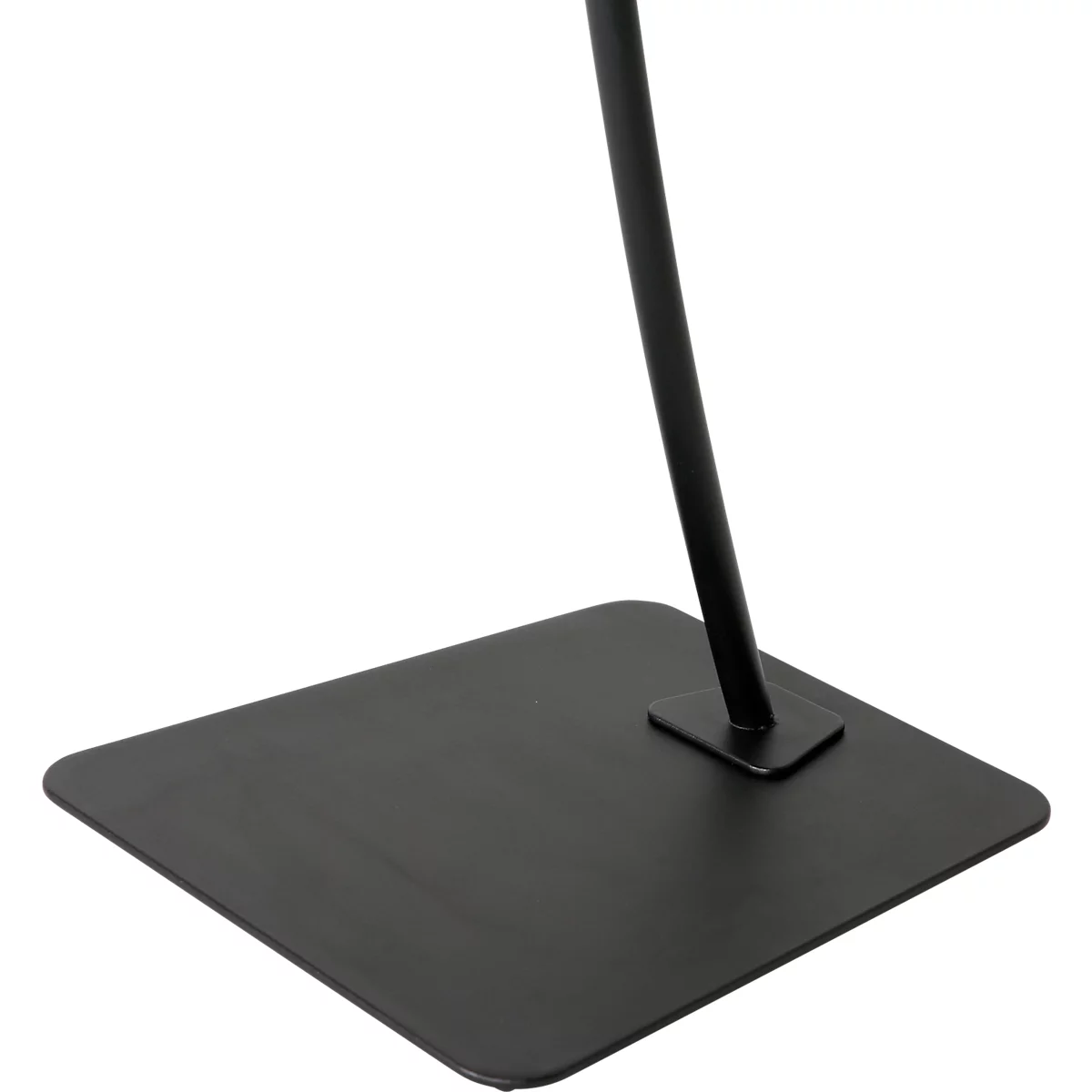 Update Display informatiestandaard concaaf, gebogen ontwerp, poedercoating, DIN A4, zwart