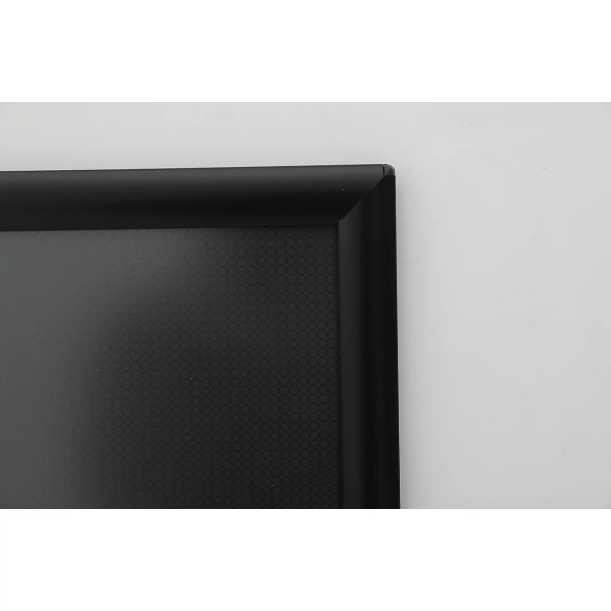 Update Display Klapprahmen Basic Frame, DIN A3, Gehrungsecke, Safe Corner, Aluminium, Wandmontage, 10er-Bundle, schwarz