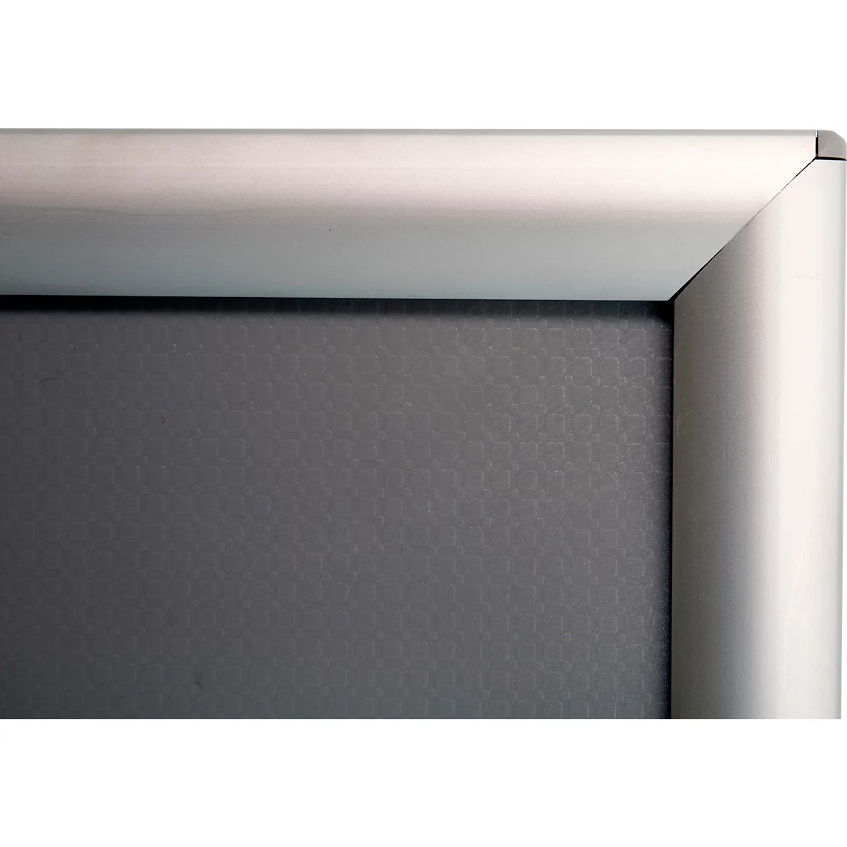 Update Display Klapprahmen Basic Frame, DIN A3, Gehrungsecke, Safe Corner, Aluminium, Wandmontage, 10er-Bundle, silber