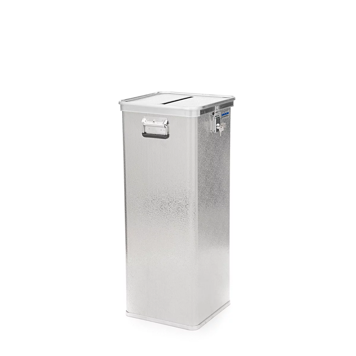Urne A 1569, pour bulletins de vote de format A4, aluminium, volume 110 L