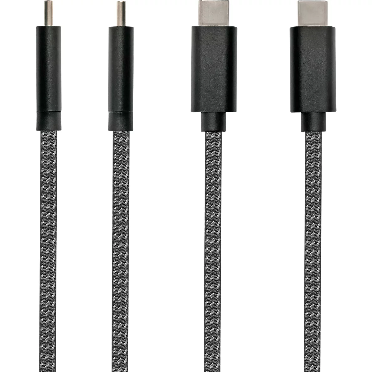 USB 2.0 Lade/-Datenkabel Good Connections, für iPhone/iPad/iPod, MFI-zertifiziert, USB-C an Lightning-Stecker, 18 W, bis 480 Mbit/s, Länge 0,5 m, schwarz