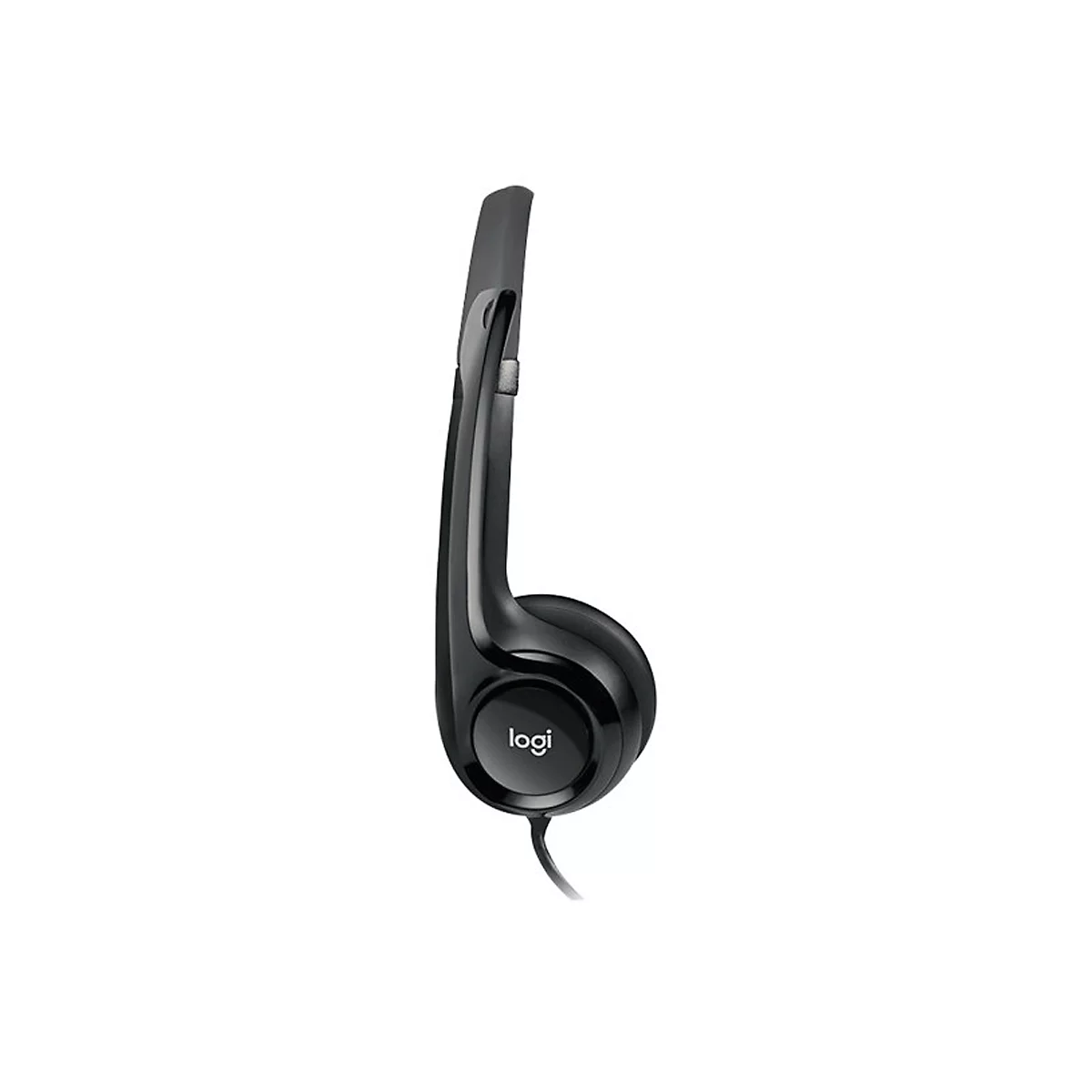 USB Headset Logitech H390, binaural, kabelgebunden, Mikrofon mit Rauschunterdrückung, schwarz