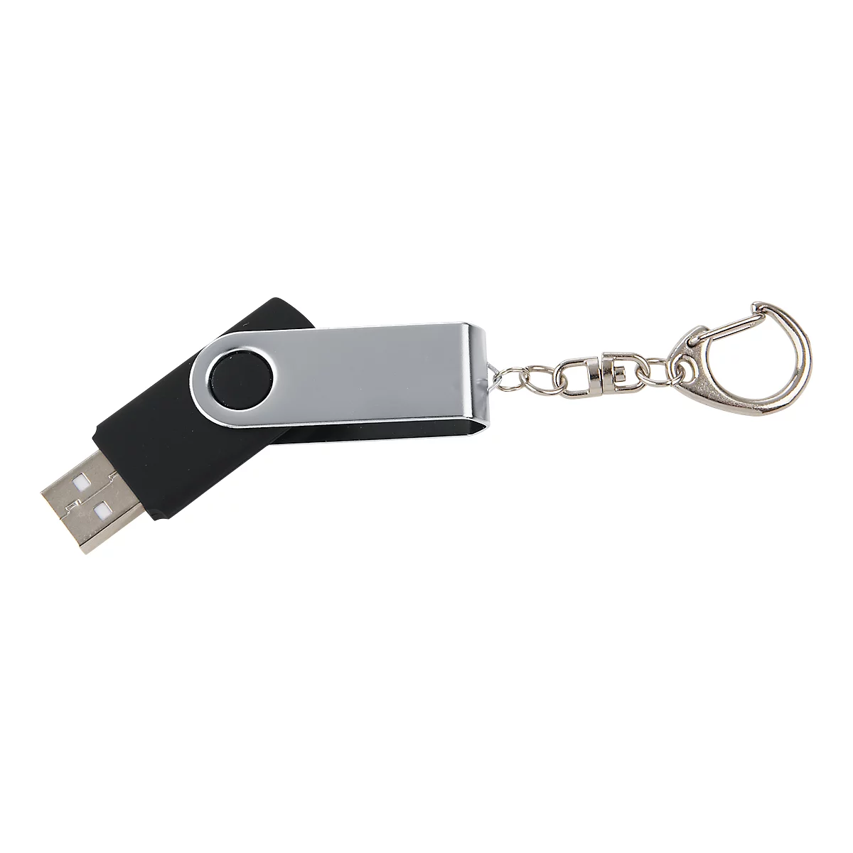 USB-stick Rotatie 3.0, tot 4.8 GB/s, duplexibel, met sleutelhanger &amp; karabijnhaak, 128 GB opslagcapaciteit