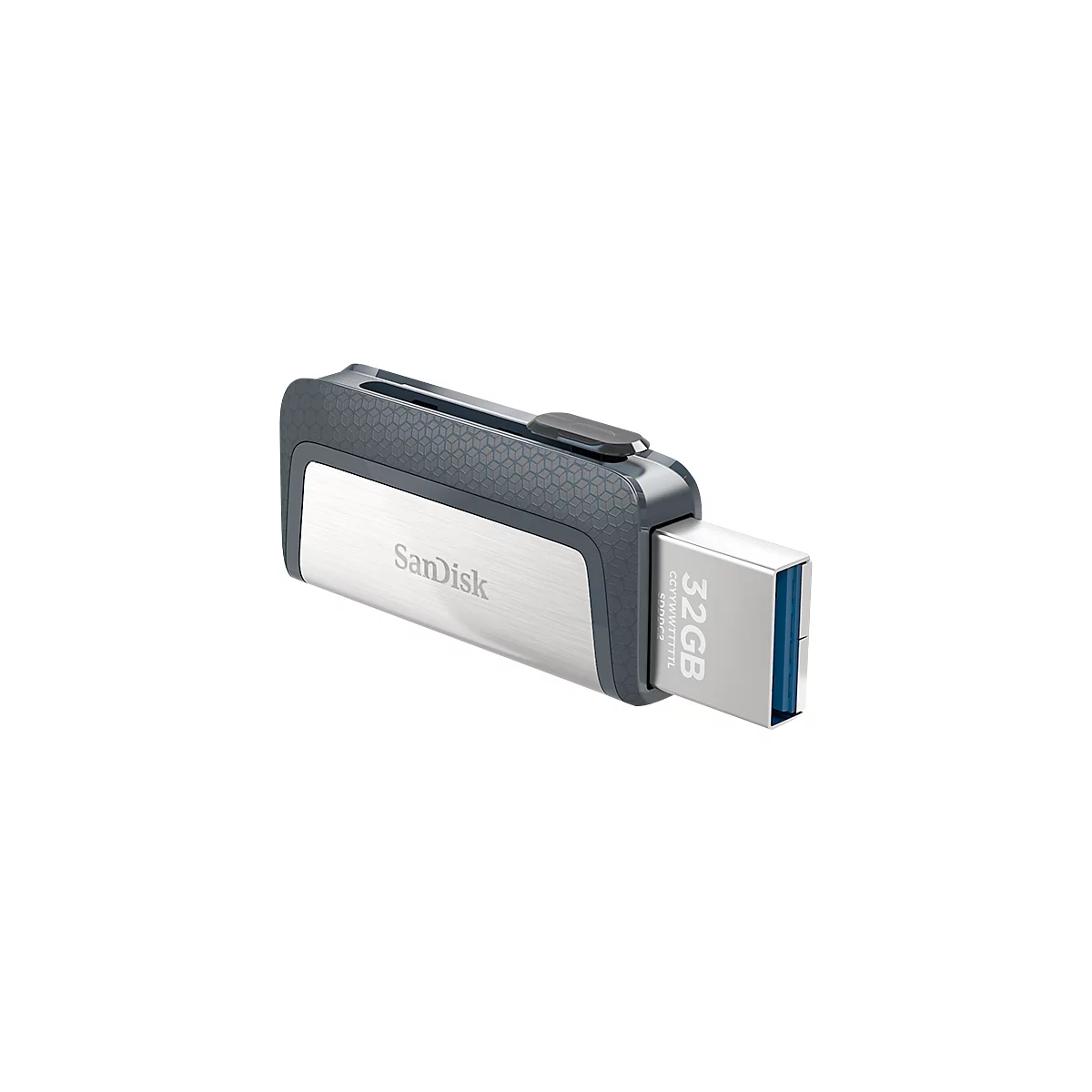 USB-stick SanDisk Ultra Dual USB 3.1 type-C, tot 150 MB/s, 32 GB