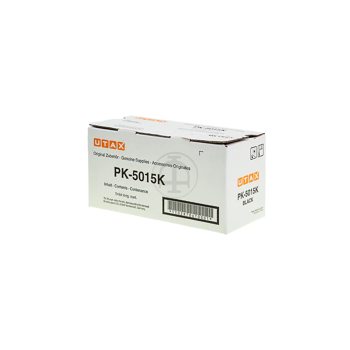 UTAX PK-5015K - Schwarz - original - Tonerpatrone - für Triumph-Adler P-C2650DW, P-C2655W MFP