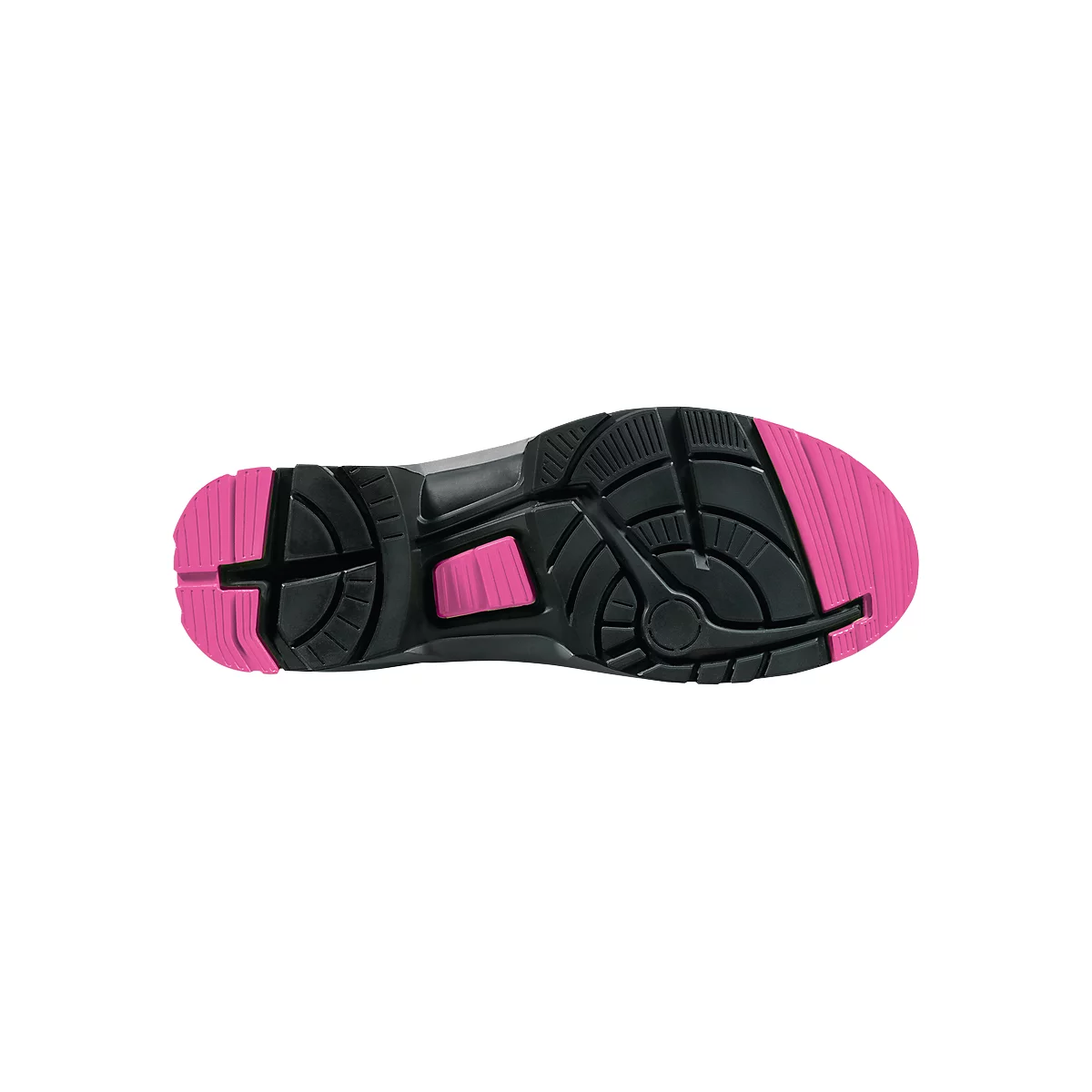 uvex Chaussure basse de sécurité ESD pour dames 1 Ladies S1 SRC, perforée, respirante, largeur 10, gris-rose, pointure 39