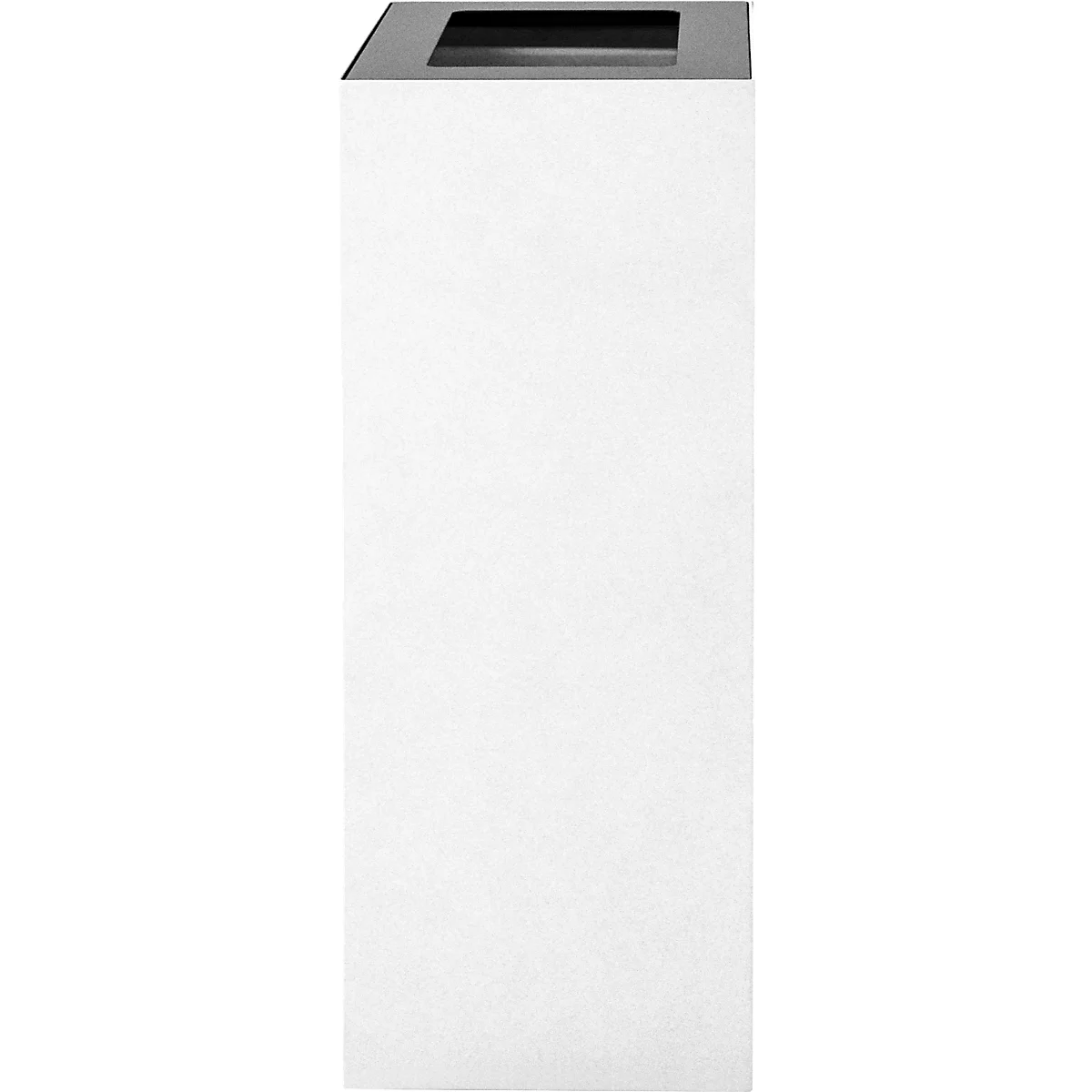 V-Part Couvercle pour système de tri des déchets modulaire 60 L, acier peint par poudrage, L 255 x P 330 x H 20 mm, gris foncé