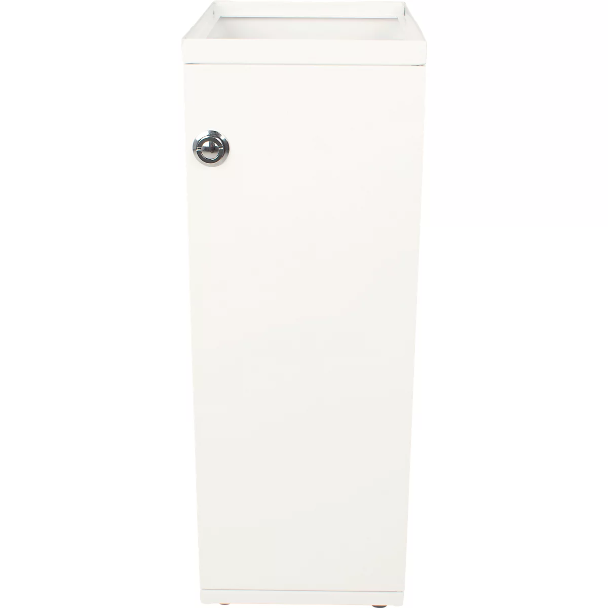 V-Part Système modulaire de tri des déchets, acier peint époxy, pieds réglables, L 263 x P 335 x H 700 mm, 55 litres, blanc