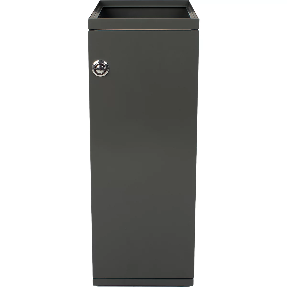 V-Part Système modulaire de tri des déchets, acier peint époxy, pieds réglables, L 263 x P 335 x H 700 mm, 55 litres, gris