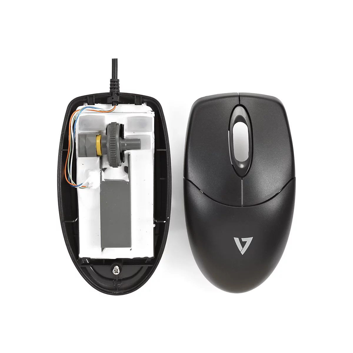 V7 CKU700DE - Tastatur-und-Maus-Set - waschbar - USB - QWERTZ - Deutsch
