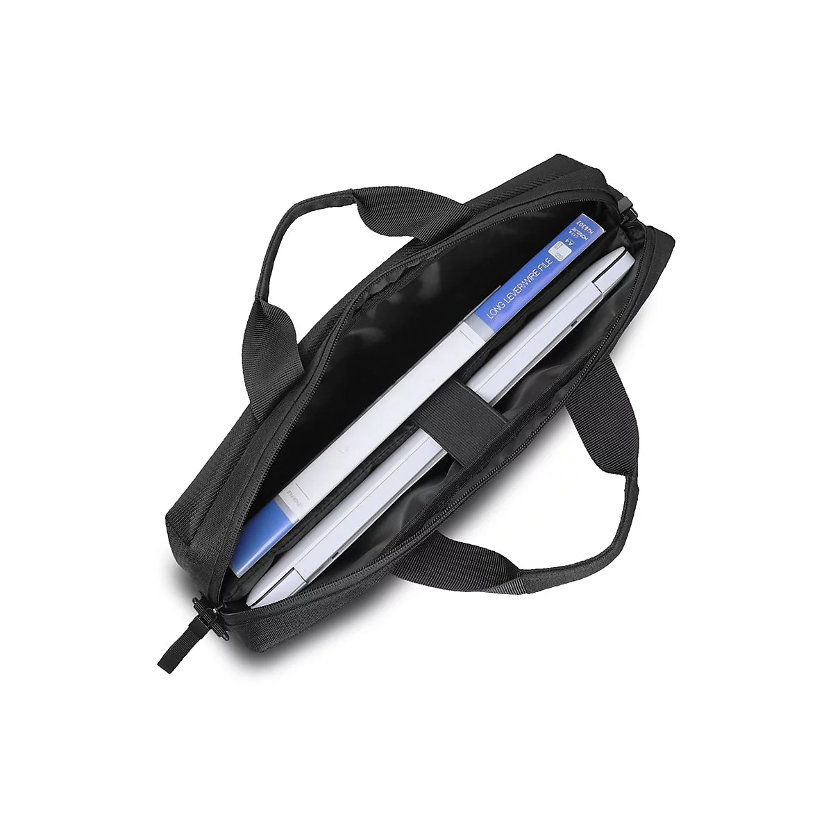 V7 CTP14-ECO2 - Notebook-Tasche - Aktentasche, umweltfreundlich, RPET, Topload - 35.6 cm (14') - Schwarz
