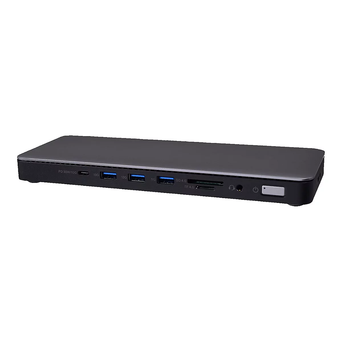V7 DOCKTB4PT - Dockingstation - für Tablet, Notebook, Desktop - Thunderbolt 4 - 2 x HDMI, 2 x DP - 1GbE, 2.5GbE