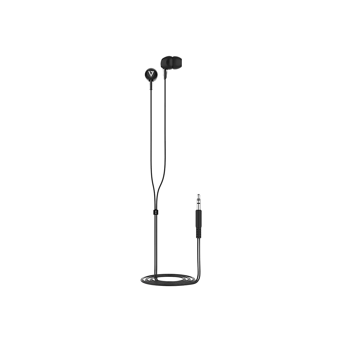 V7 HA200 - Ohrhörer - im Ohr - kabelgebunden - 3,5 mm Stecker - Geräuschisolierung