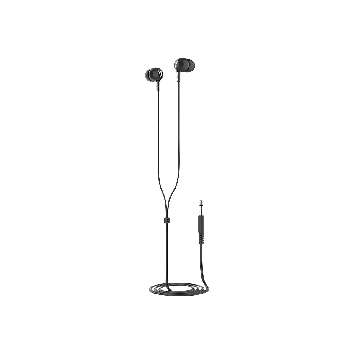V7 HA200 - Ohrhörer - im Ohr - kabelgebunden - 3,5 mm Stecker - Geräuschisolierung
