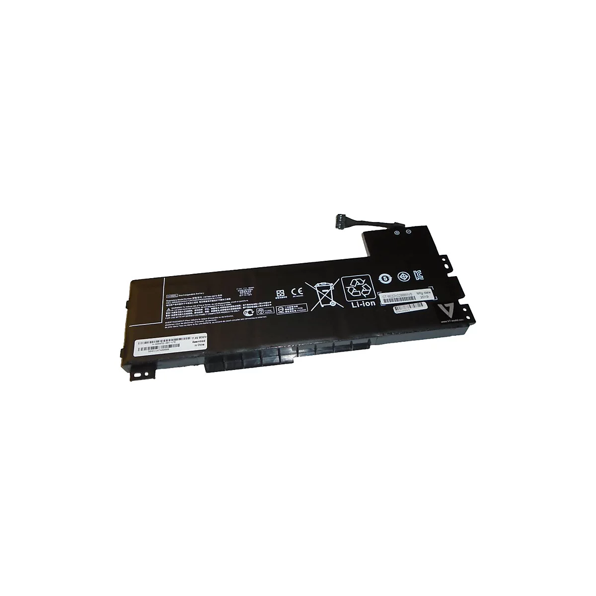 V7 - Laptop-Batterie (gleichwertig mit: HP 808452-001) - 6 Zellen - für HP ZBook 15 G3 Mobile Workstation, 17 G3 Mobile Workstation