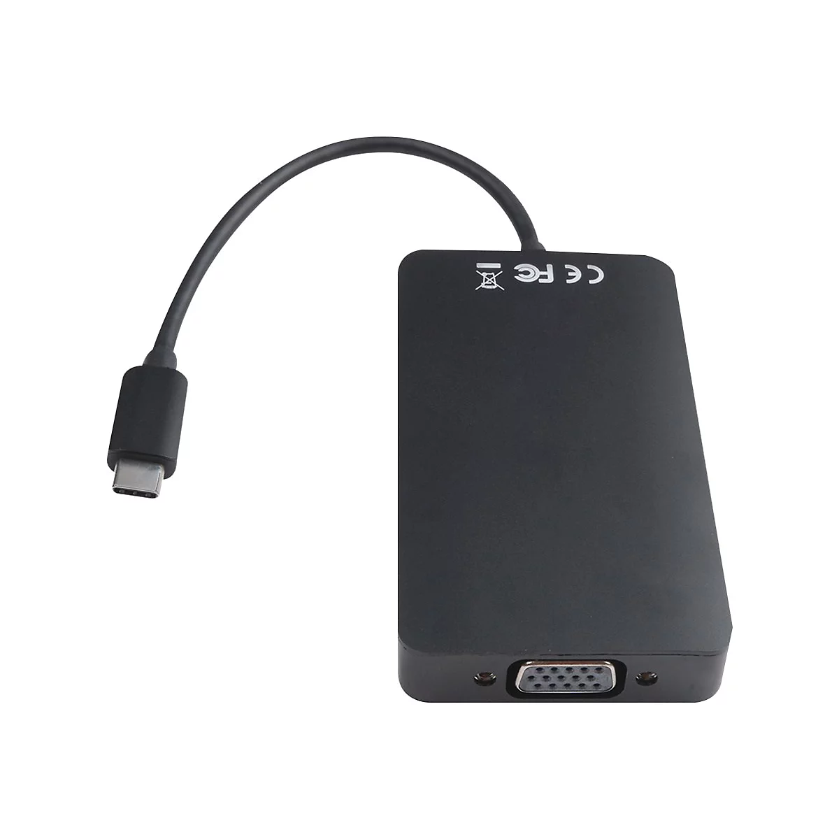 V7 V7UC-U3CRJ45HDVG-BLK - Dockingstation - USB-C - VGA, HDMI - 1GbE