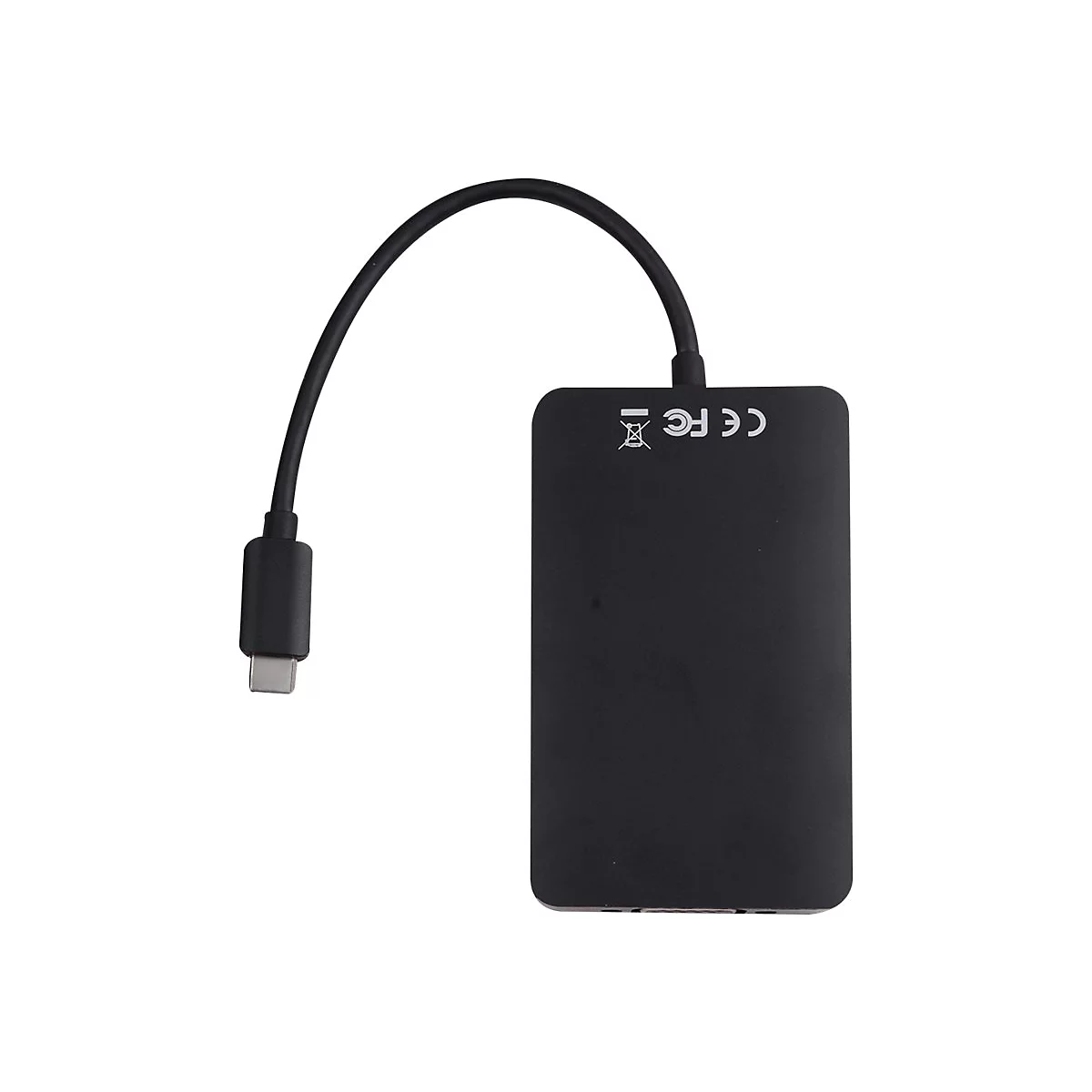 V7 V7UC-U3CRJ45HDVG-BLK - Dockingstation - USB-C - VGA, HDMI - 1GbE